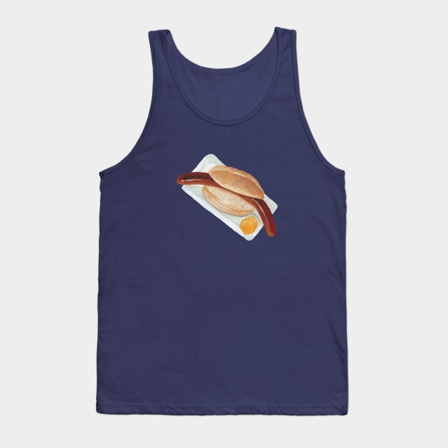 Hot Dog Tank Top by Das Brooklyn